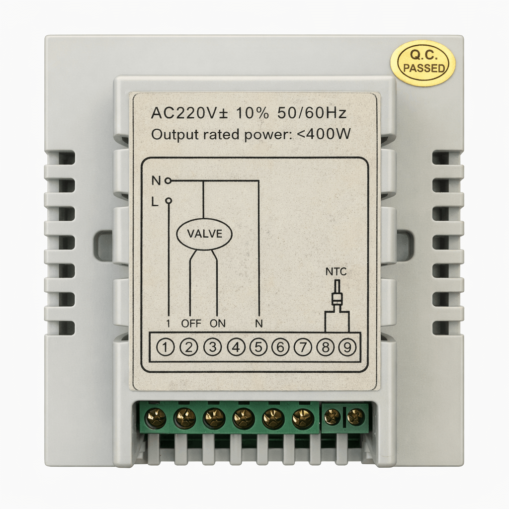 Newcleo Smart Touch Thermostat – 220V AC - Image 4